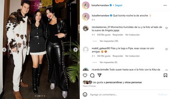 Pipe Bueno, Luisa Fernanda W