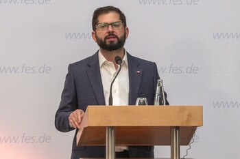 El presidente chileno, Gabriel Boric.