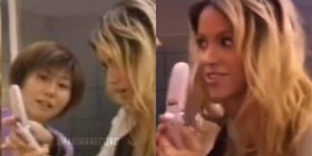 Shakira se sorprende al ver