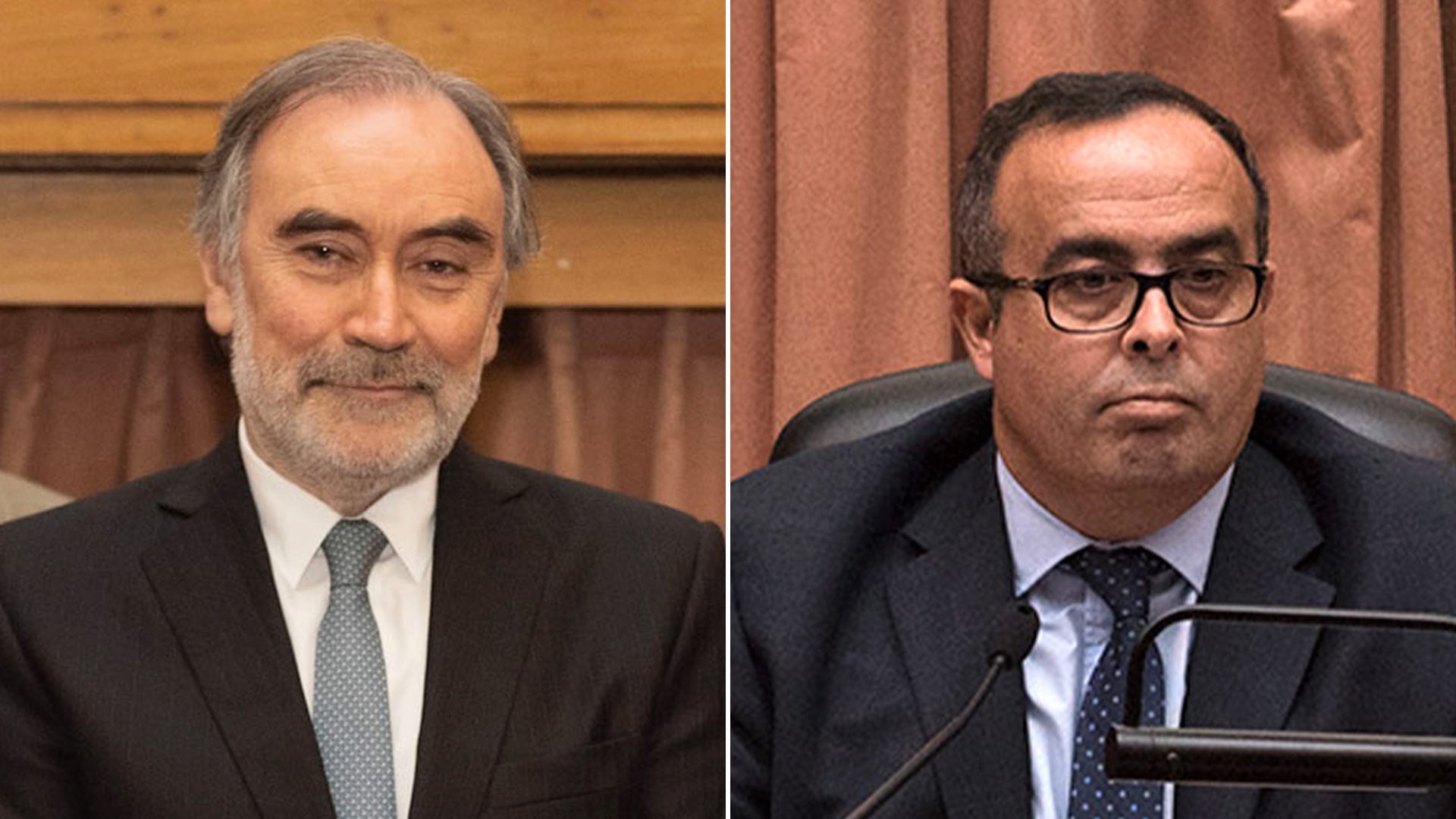 Leopoldo Bruglia y Pablo Bertuzzi, jueces de la Cámara de Apelaciones en lo Criminal y Correccional Federal