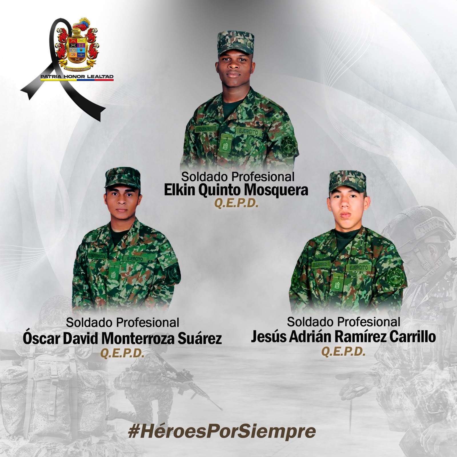 Explosivos y disparos dejaron tres militares asesinados en La Macarena - crédito Suministrada a Infobae Colombia