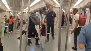 A los golpes se agarraron