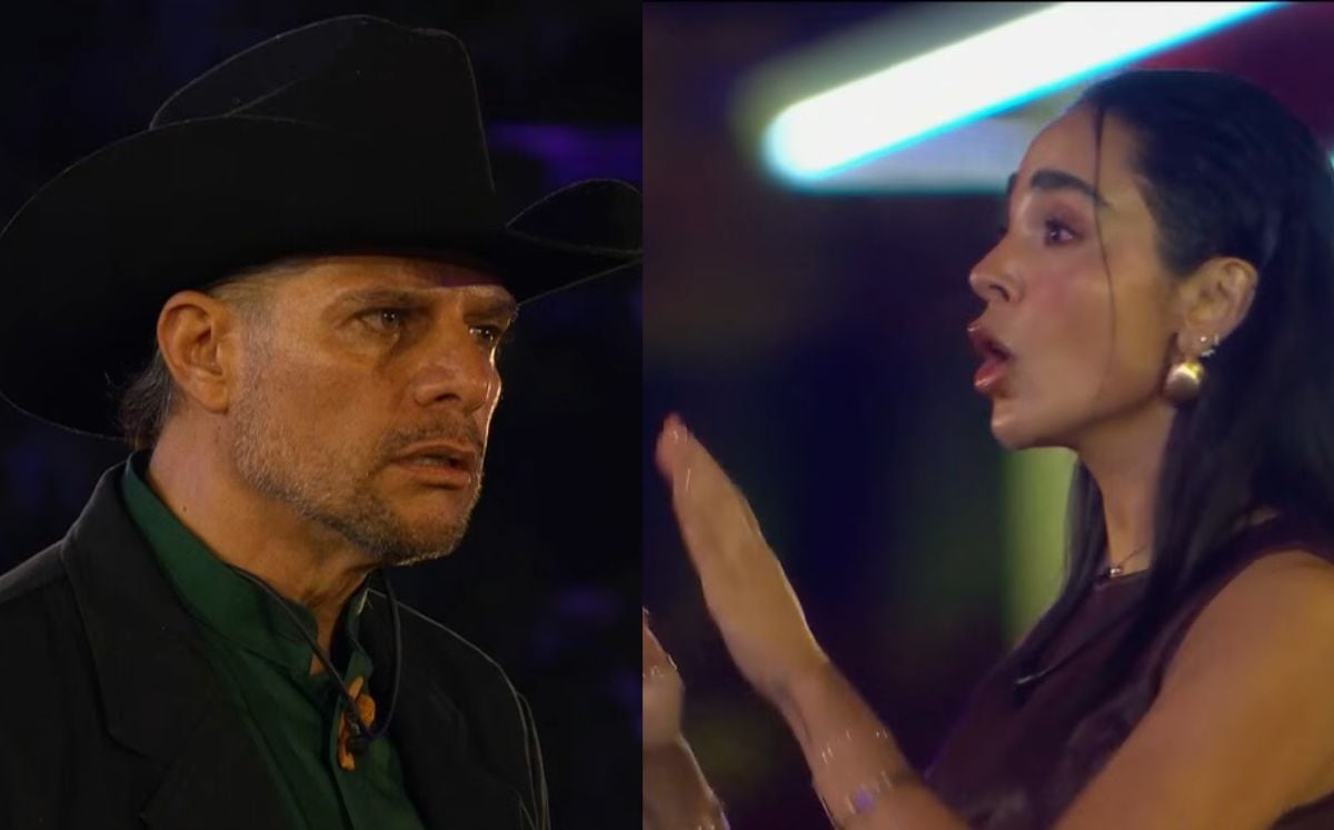 Pelea de Rafa Mercadente y Manelyk González en La Granja VIP 2026 (Captura)
