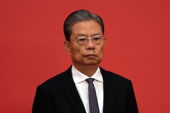 Zhao Leji. (AP Foto/Ng Han