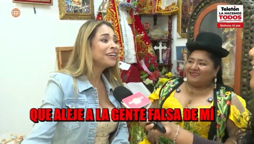 Pamela Franco habla en una entrevista televisiva sobre los motivos que la llevaron a distanciarse de Melanie Martínez.