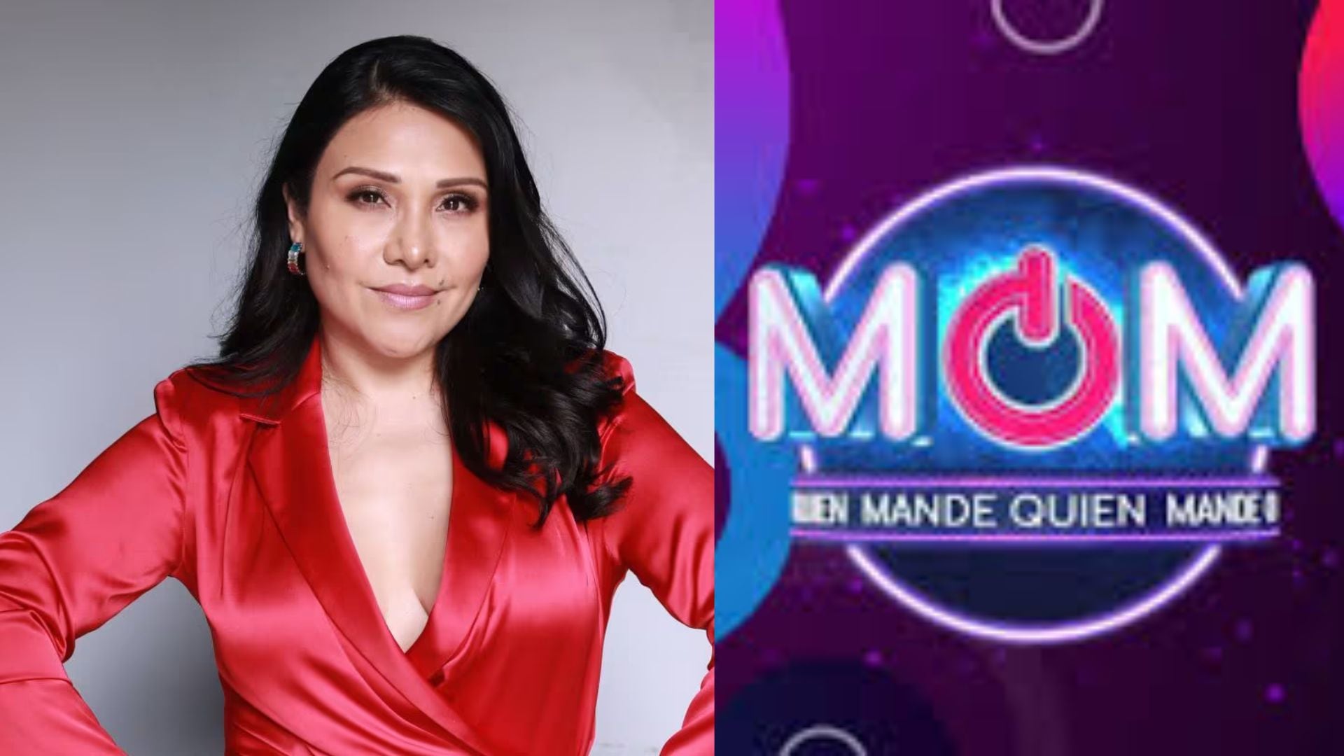 La presentadora Tula Rodríguez aparece junto al logo de