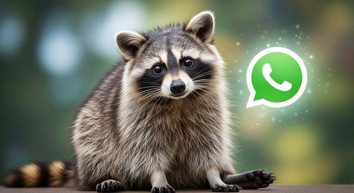 El modo mapache en WhatsApp es una tendencia para personalizar la app de forma creativa. (Imagen Ilustrativa Infobae)