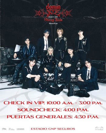 Horarios oficiales. (Ocesa K-pop)