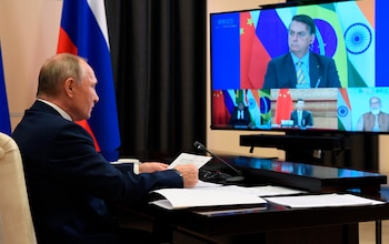 El presidente ruso, Vladímir Putin,