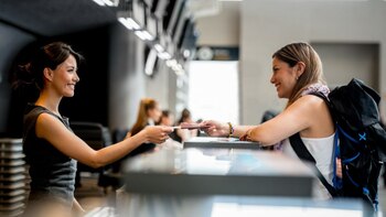 El check-in puede hacerse vía