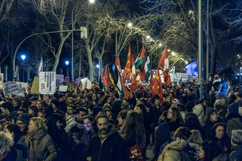 Manifestación conovocada por Comisión 8M