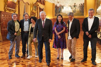 AMLO compartió foto del encuentro