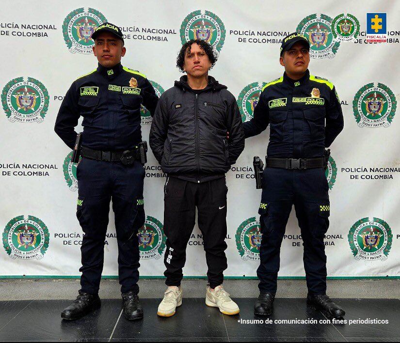 La Fiscalía General de la Nación logró que un juez penal de control de garantías dictara medida de aseguramiento en centro carcelario contra Efraín José Parra, ciudadano venezolano señalado de haber abusado sexualmente de una paciente menor de edad en el noroccidente de Bogotá - crédito Fiscalía