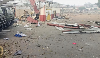 La aterradora imagen de instalaciones