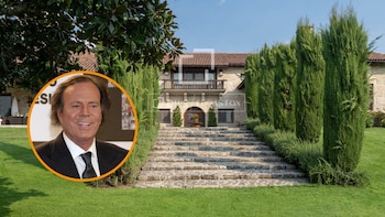 Julio Iglesias pone a la venta la mansión que adquirió en Piñor (Ourense): una mansión con lago artificial, piscina, 13 baños y 7 dormitorios