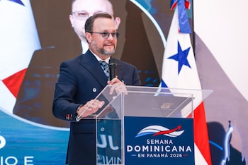 Julio Moltó, ministro de Comercio e Industrias de Panamá, señaló que el país busca actualizar el acuerdo con República Dominicana para fortalecer el intercambio y adaptarlo a las condiciones actuales del comercio. Cortesía MICI