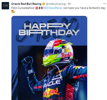 Mensajes de felicitación hacia Sergio