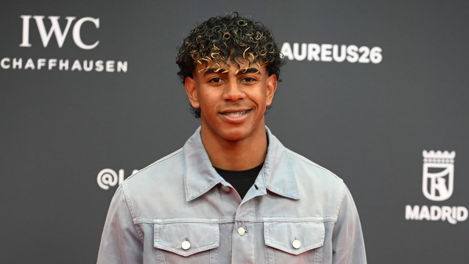 Lamine Yamal durante la gala de entrega de los Laureus World Sports Awards 2026. José Oliva - Europa Press
