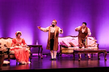 Alboroto Teatro, Obra Las Pericas, El Salvador