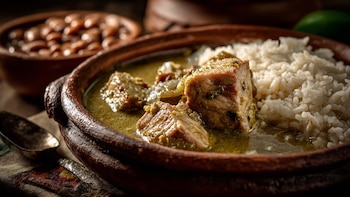 Entomatado de res de piña: