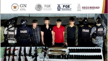 Cuatro detenidos en Culiacán