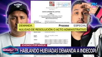 Polémica legal: creadores de Hablando Huevadas no logran registrar su marca en Perú. Captura: Magaly Tv La Firme.