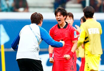 El desaforado festejo de Choi