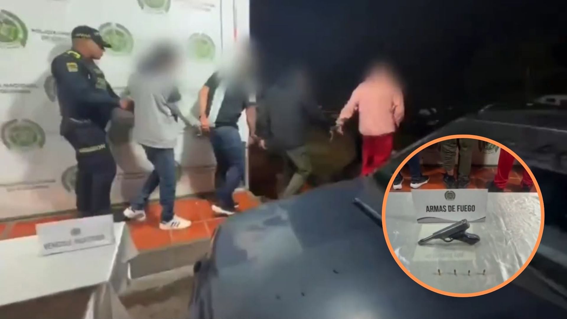 La Fiscalía dejó libres a los cuatro capturados por ingresar al carril exclusivo de Transmilenio y portar un arma: cuál fue la razón