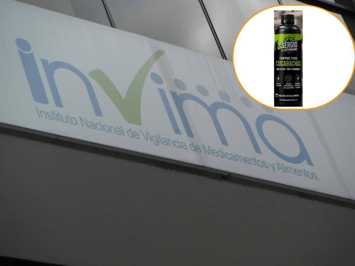 Invima emitió alerta por la venta ilegal del insecticida ‘Sergio El Exterminador’ - crédito Invima