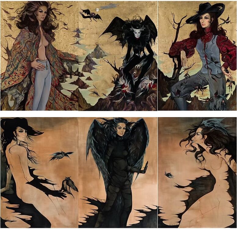 El retrato de Sylvia Pardo titulado