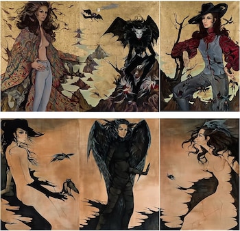 La actriz del Cine de Oro prefirió las pinturas realizadas por mujeres artistas