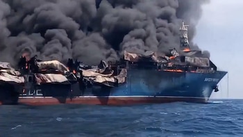 El régimen de Irán atacó un petrolero en el estrecho de Ormuz