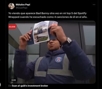 La sorpresa de ver a