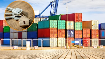 Casas hechas con contenedores marítimos,