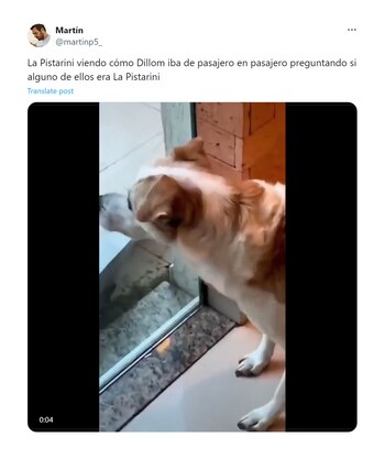 La Pasterini subió en su