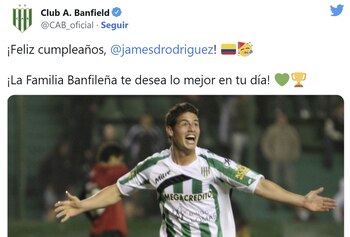 Banfield le envió un mensaje
