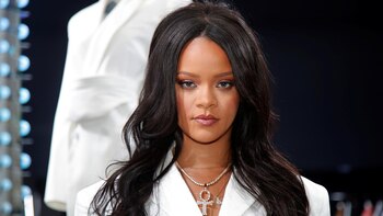 Rihanna vio la caída de