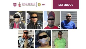 Siete personas han sido detenidas por su relación con seis de los ocho casos de violencia. (SSC CDMX)