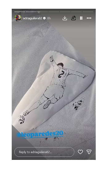 Tatuaje del quite de Paredes