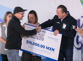 Con este programa impulsamos a 300 comercios de Cuajimalpa. Foto: X/@carlosorvananos
