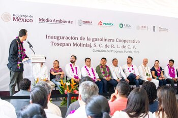 La gasolinera inaugurada en Cuetzalan