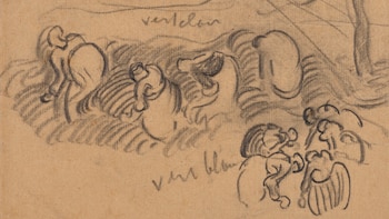 Un doble dibujo de Van Gogh escondido desde 1959, la subasta de Christie’s en París y un secreto conservado por la familia Gachet