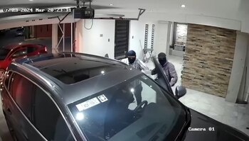 Imagen del momento en que