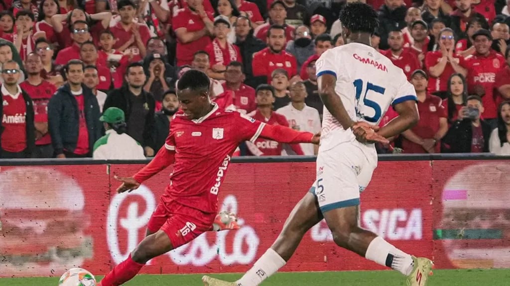 Los goles de Tomás Ángel y Yeison Guzmán permitieron asegurar la clasificación de América- crédito @AmericadeCali/X