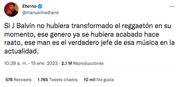 Manuel Medrano aseguró que gracias