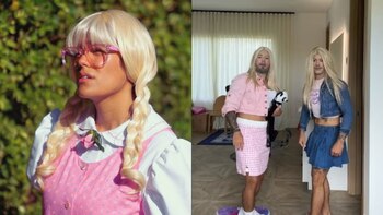 Los seguidores compararon los disfraces