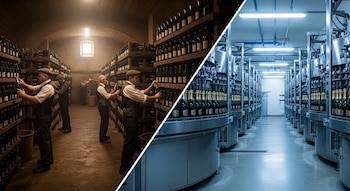 La transformación tecnológica en Champagne