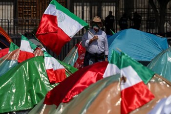 Los opositores al presidente refirieron