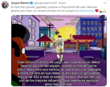 Publicación de forma sarcástica en