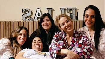 Luisana Lopilato mostró detalles de su estadía en Buenos Aires: la divertida actividad que hizo con sus amigas